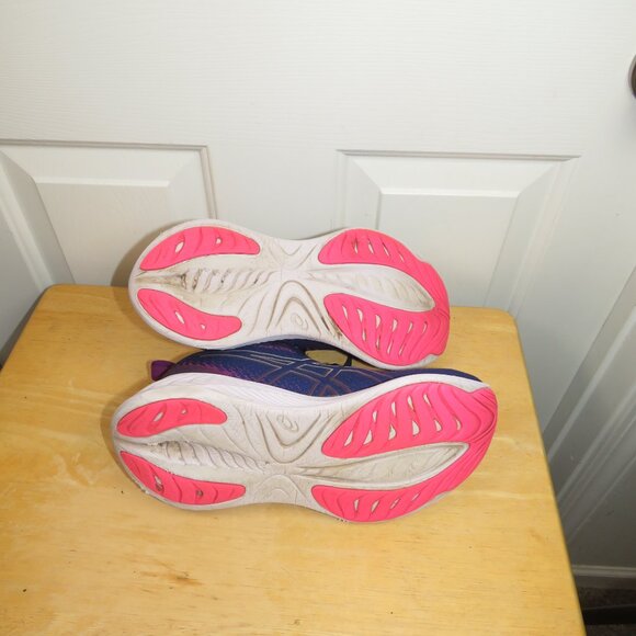 Asics Gel Cumulus 25 Deep Ocean Lilac Hint Womens Size 9 PureGel FF Blast+ - Picture 7 of 8